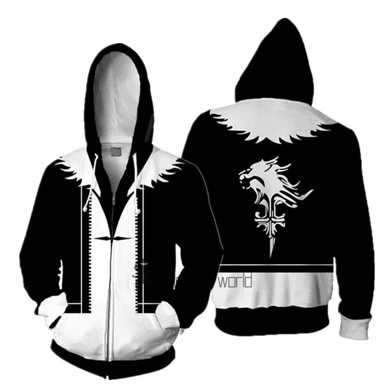 Party Games Carnival - Final Fantasy Cosplay Hoodie Zipper Uniforms