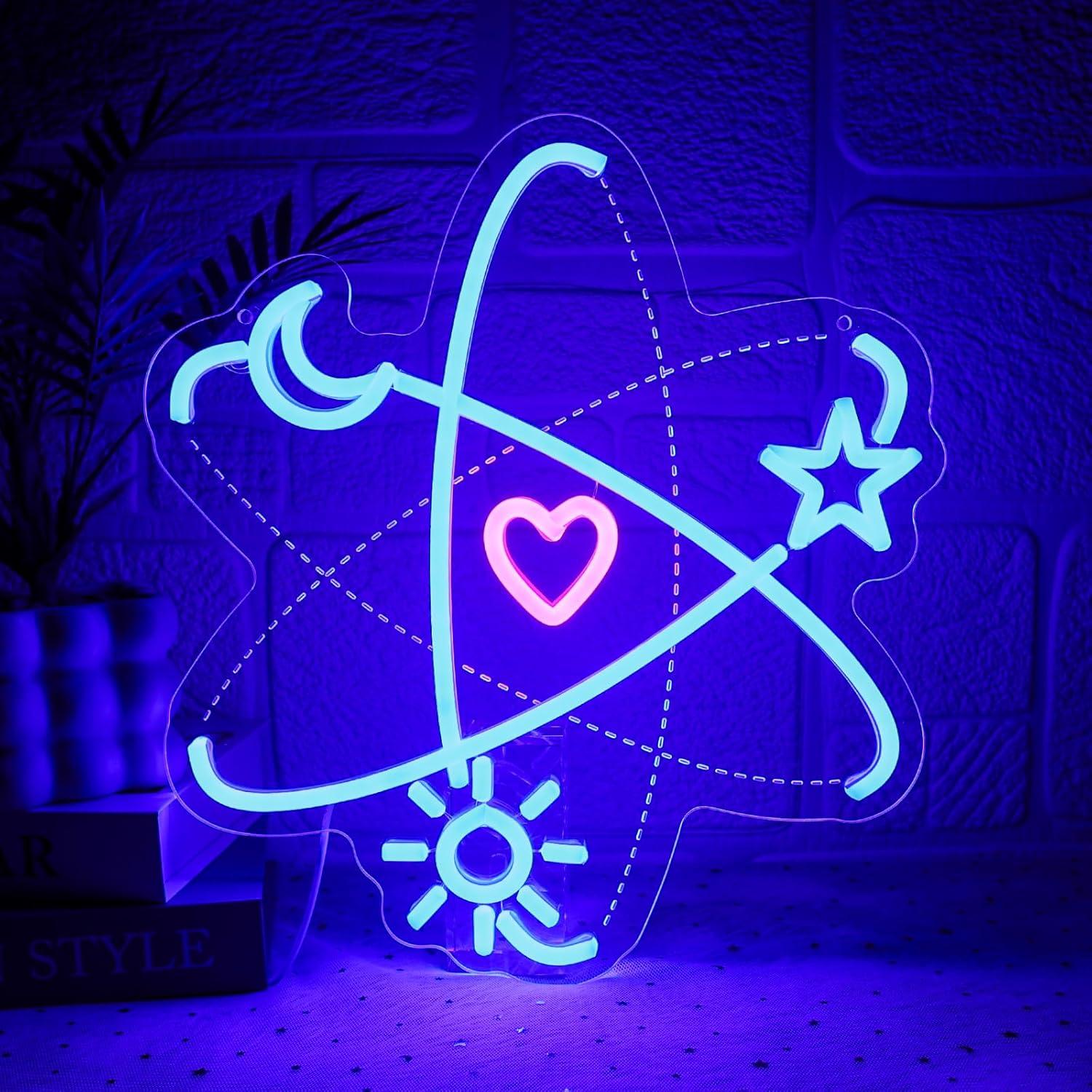 Party Games Lab - Atomic Neon Sign USB Dimmab LED