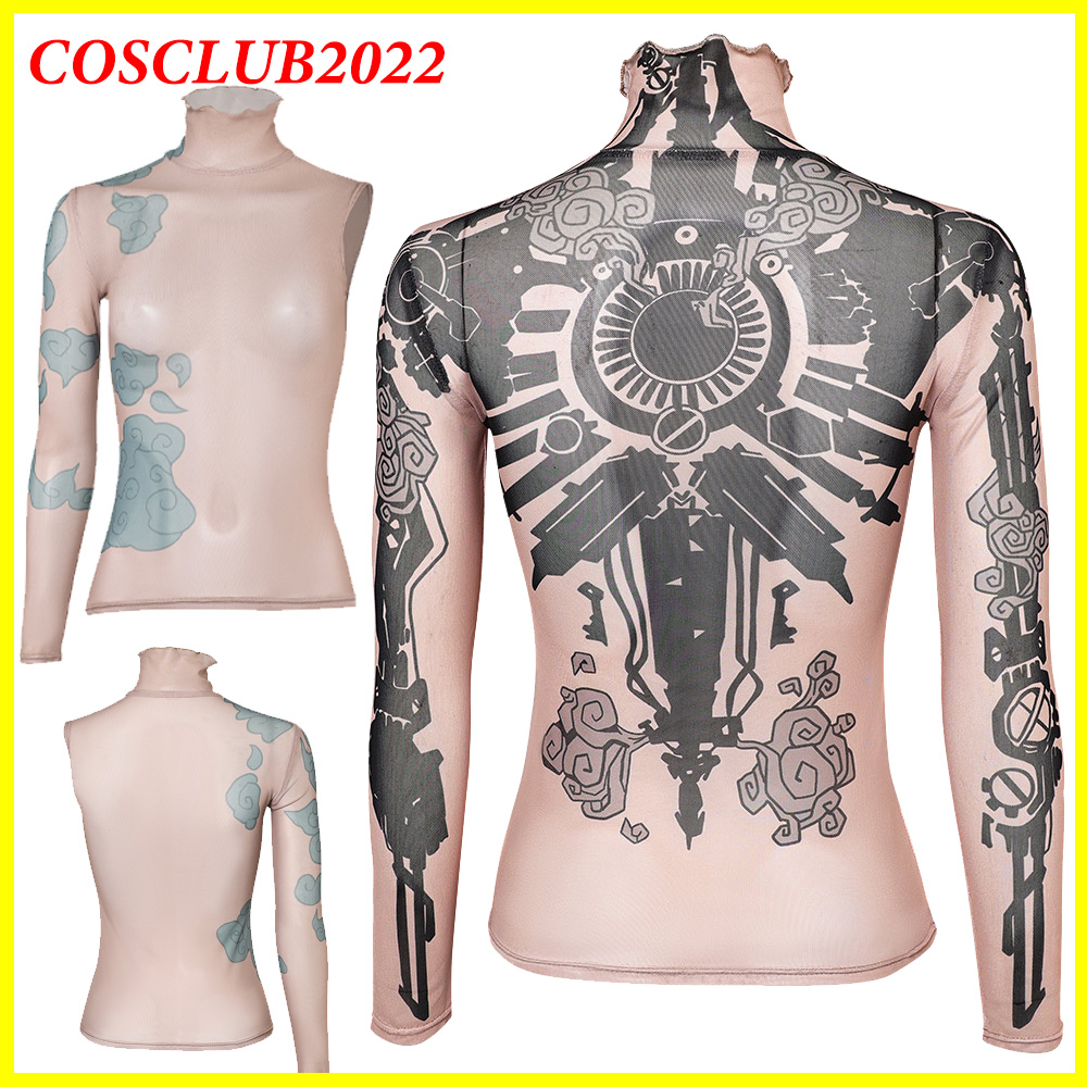Party Games Summer - Women Arcane Jinx Cosplay Shirt Tattoo
