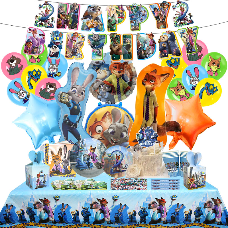 Zootopia Party Games - Zootopia Birthday Party Decoration For Kids