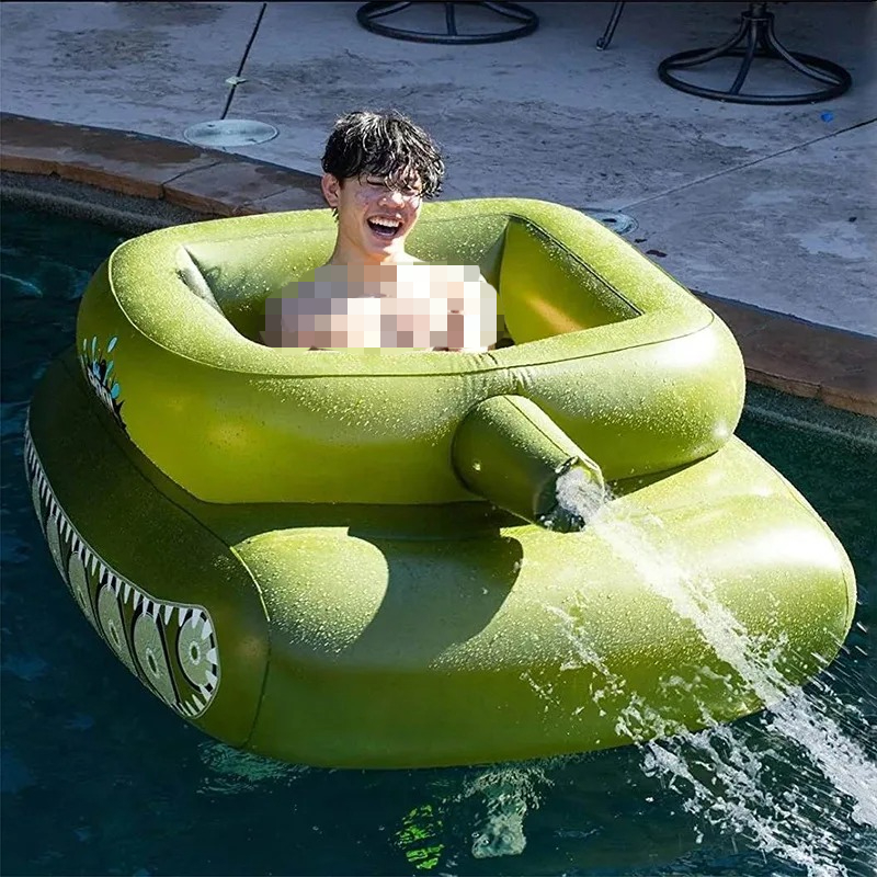 Party Games Summer - Giant Inflatable Pool Float with Water