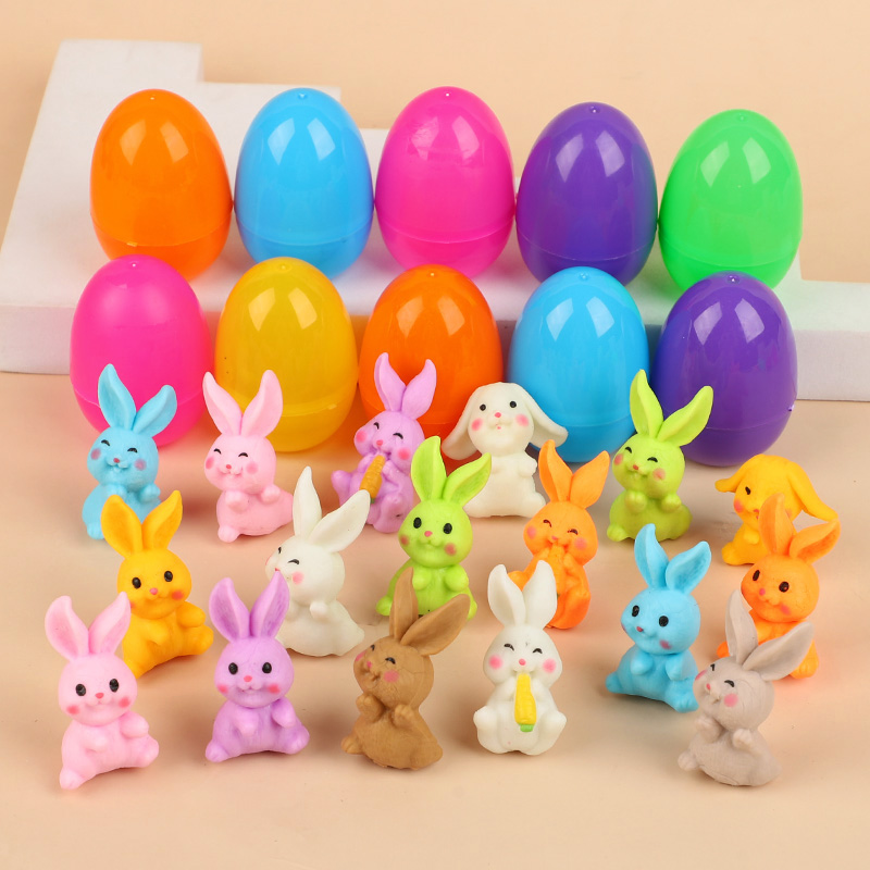 24Pcs Easter Egg With Rabbit F - Party Games Easter For Kids recension och pris