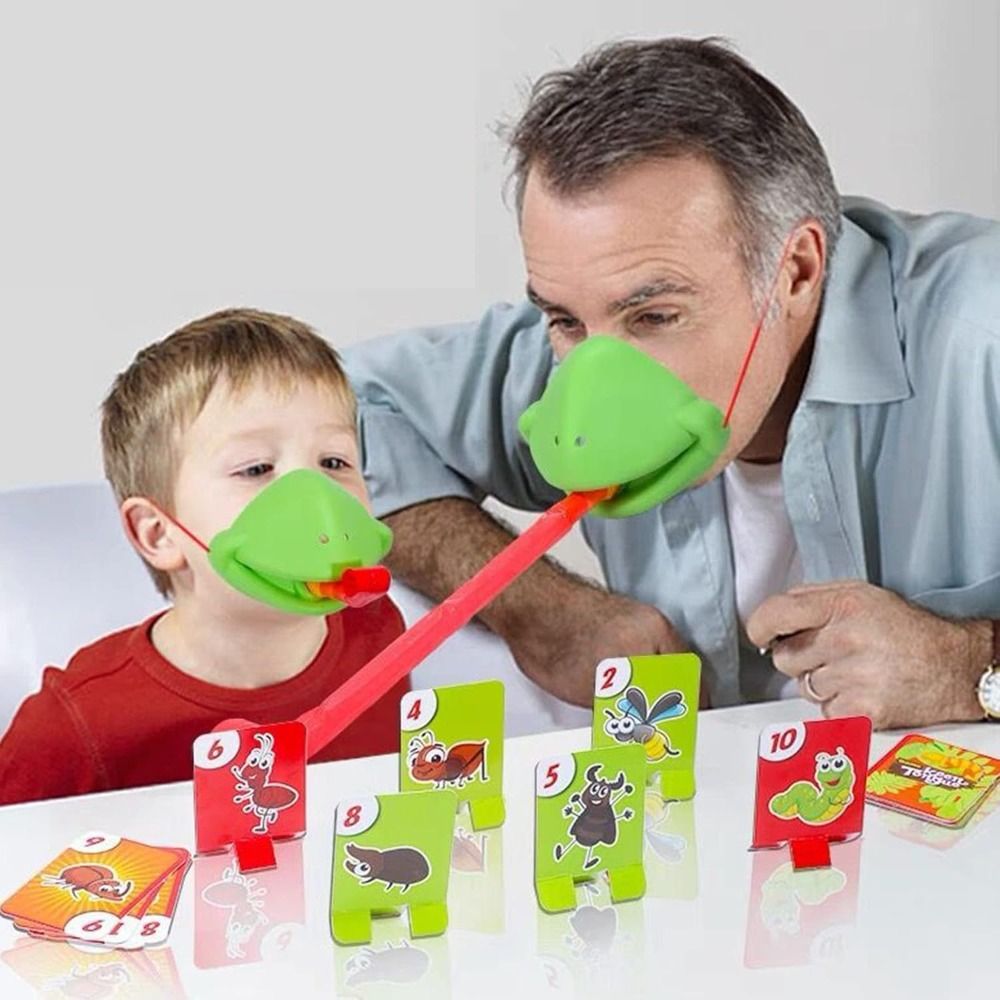 Funny Frog Tongue Game Parent- - Party Games Multiplayer recension och pris