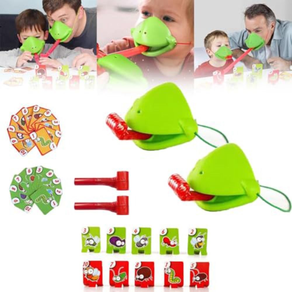 Funny Frog Tongue Game Parent- - Party Games Multiplayer recension och pris