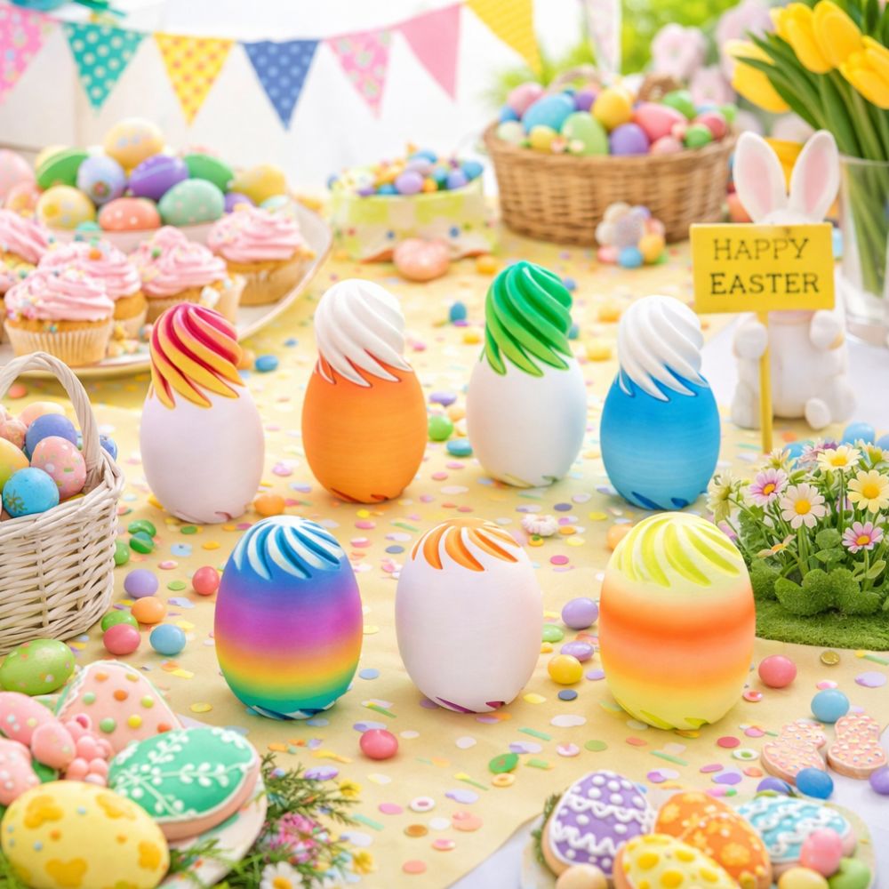 3D Printing Rotational Egg Ant - Party Games Game Pass recension och pris