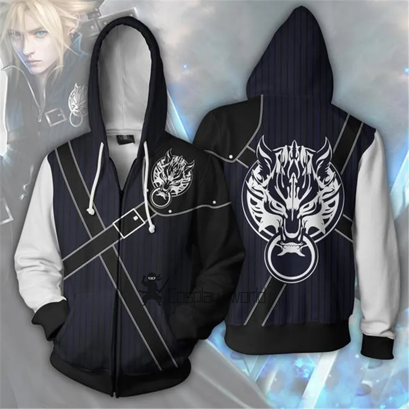 Final Fantasy Cosplay Hoodie Z - Party Games Carnival recension och pris