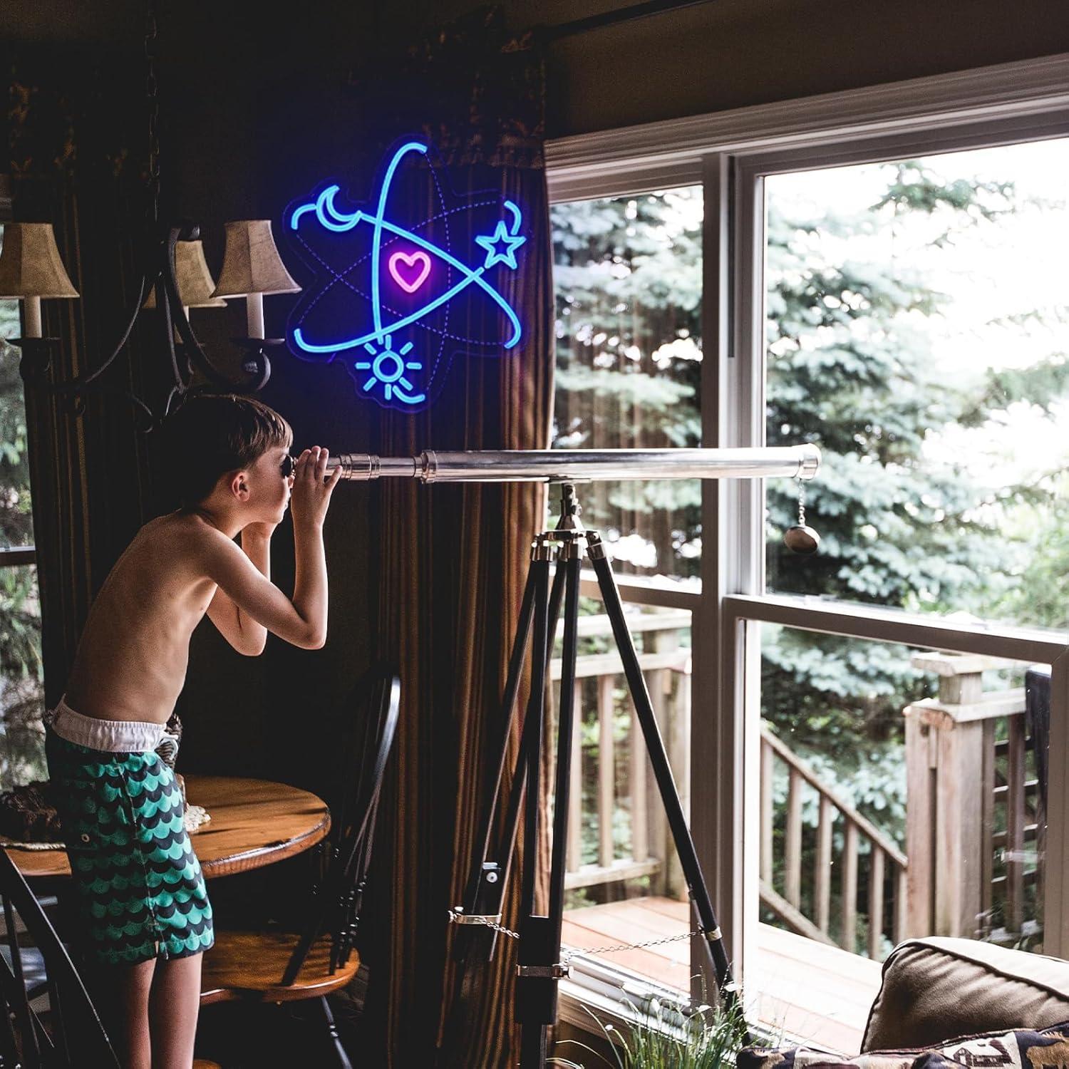 Atomic Neon Sign USB Dimmab LE - Party Games Lab recension och pris