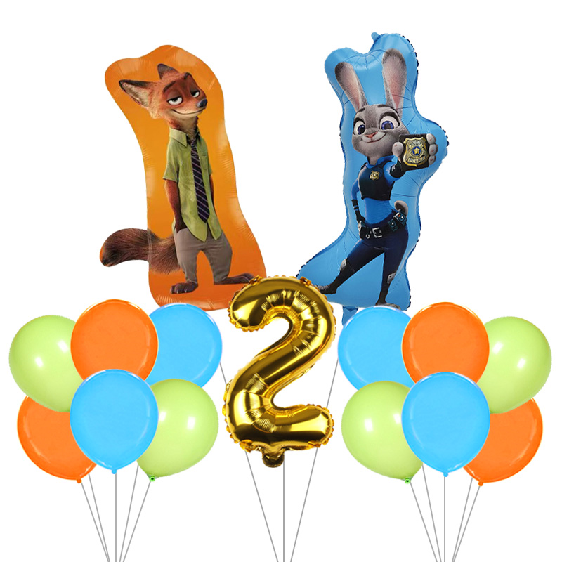 Zootopia Character Balloons Pa - Zootopia Party Games recension och pris
