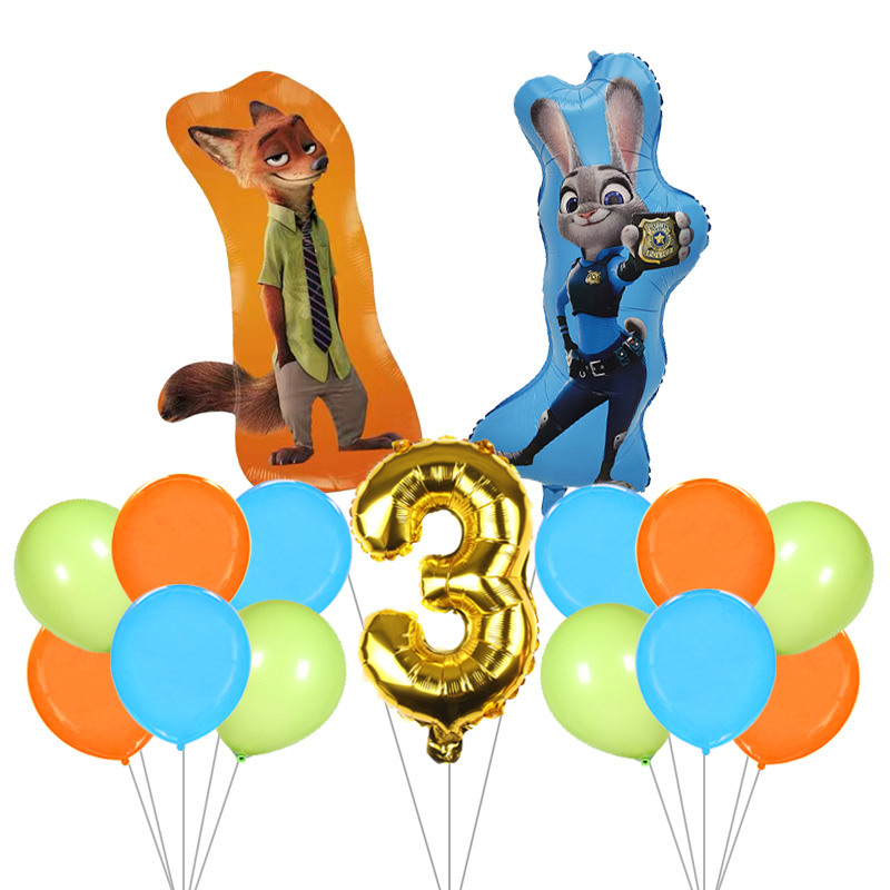 Zootopia Character Balloons Pa - Zootopia Party Games recension och pris