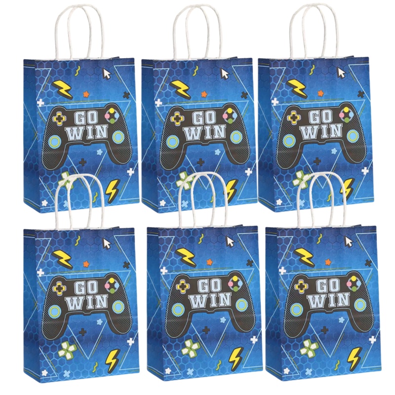 6/24Pcs Video Game on Theme Pa - Party Games Easter For Kids recension och pris