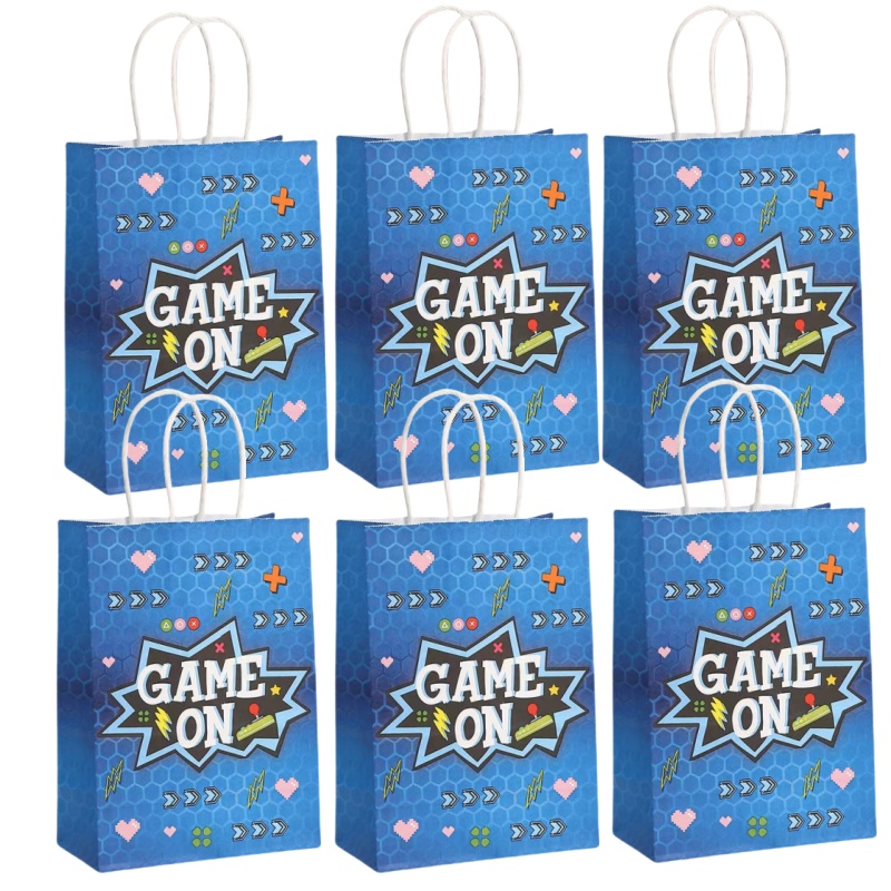 6/24Pcs Video Game on Theme Pa - Party Games Easter For Kids recension och pris