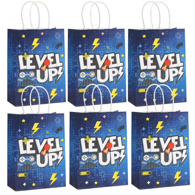 6/24Pcs Video Game on Theme Pa - Party Games Easter For Kids recension och pris