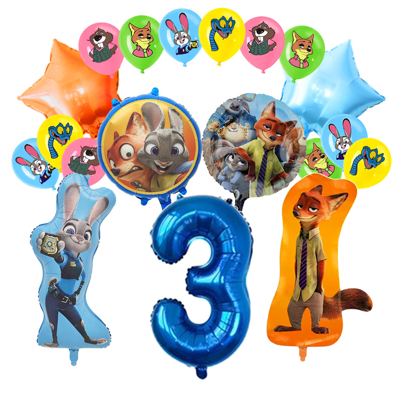 Zootopia Birthday Party Decora - Zootopia Party Games recension och pris