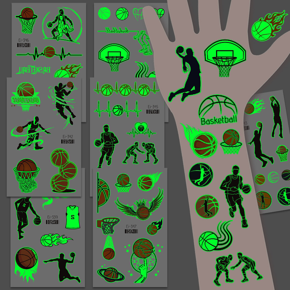 10 Sheets Sports Basketball Th - Party Games Easter For Kids recension och pris