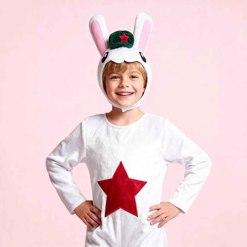 Kids White Easter  Costume wit - Party Games Easter For Kids recension och pris