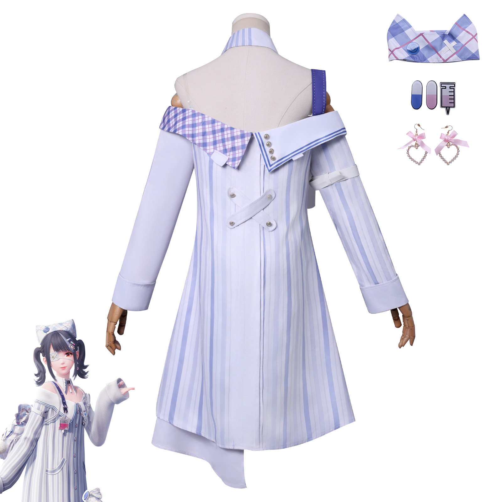 Infinity Nikki Patient Gown La - Party Games Lab recension och pris