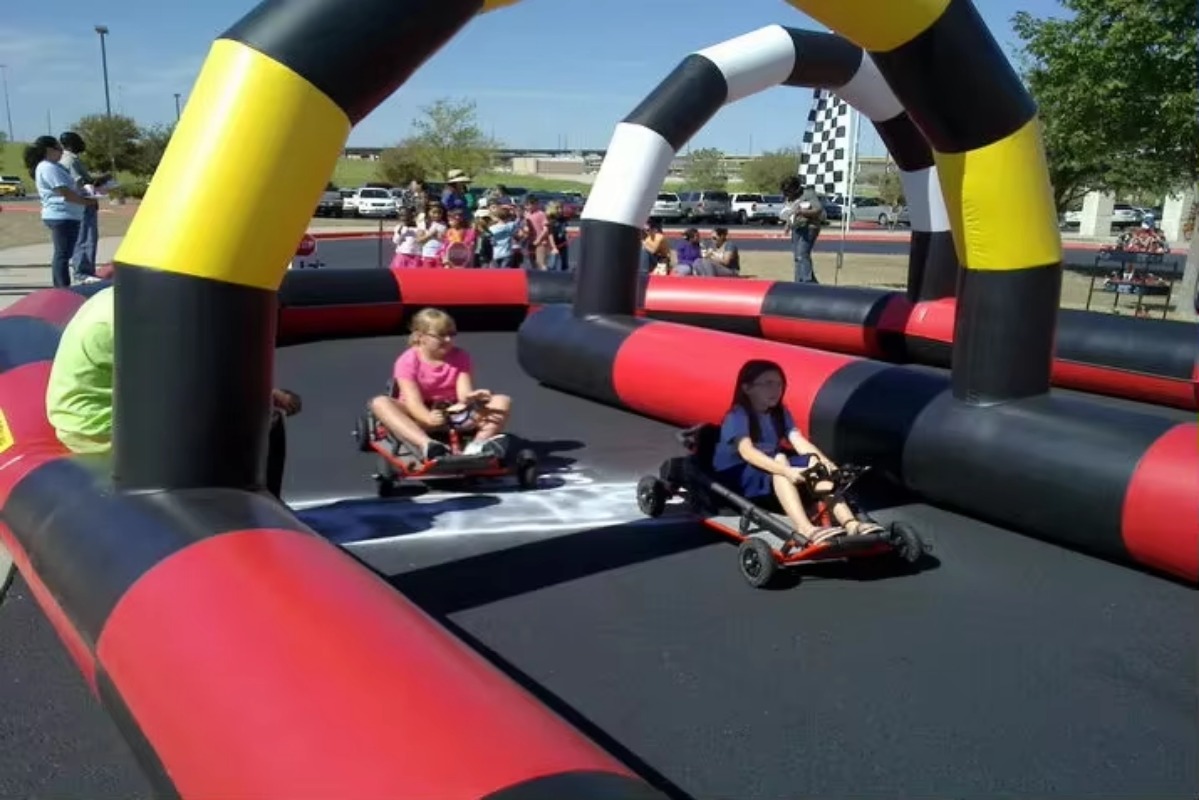 Durable Inflatable Go Kart Rac - Party Games Lab recension och pris