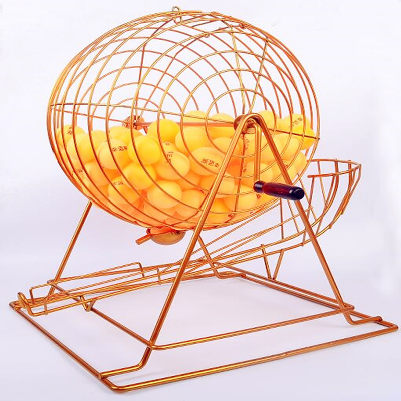 Steel Bingo Lottery Machine Ga - Party Games For Adults Large Group recension och pris