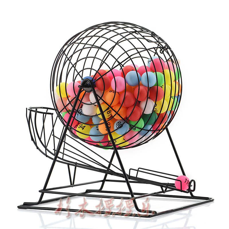 Steel Bingo Lottery Machine Ga - Party Games For Adults Large Group recension och pris