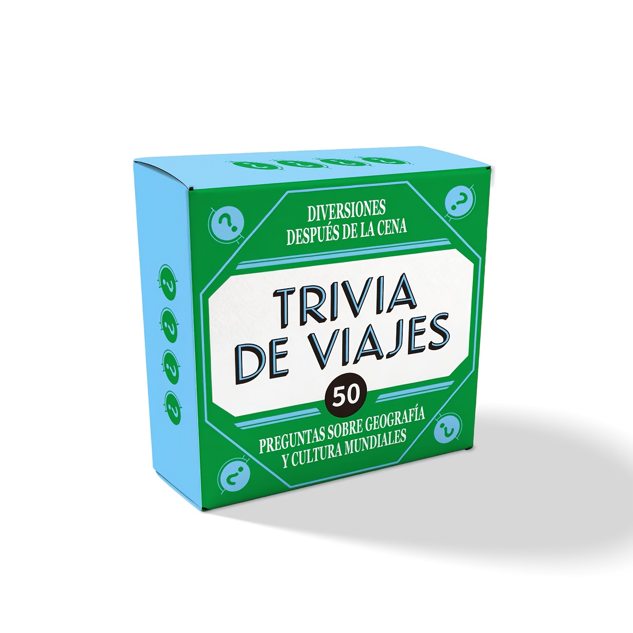 Mini Size Spanish Travel Trivi - Party Games Quiz For Adults recension och pris