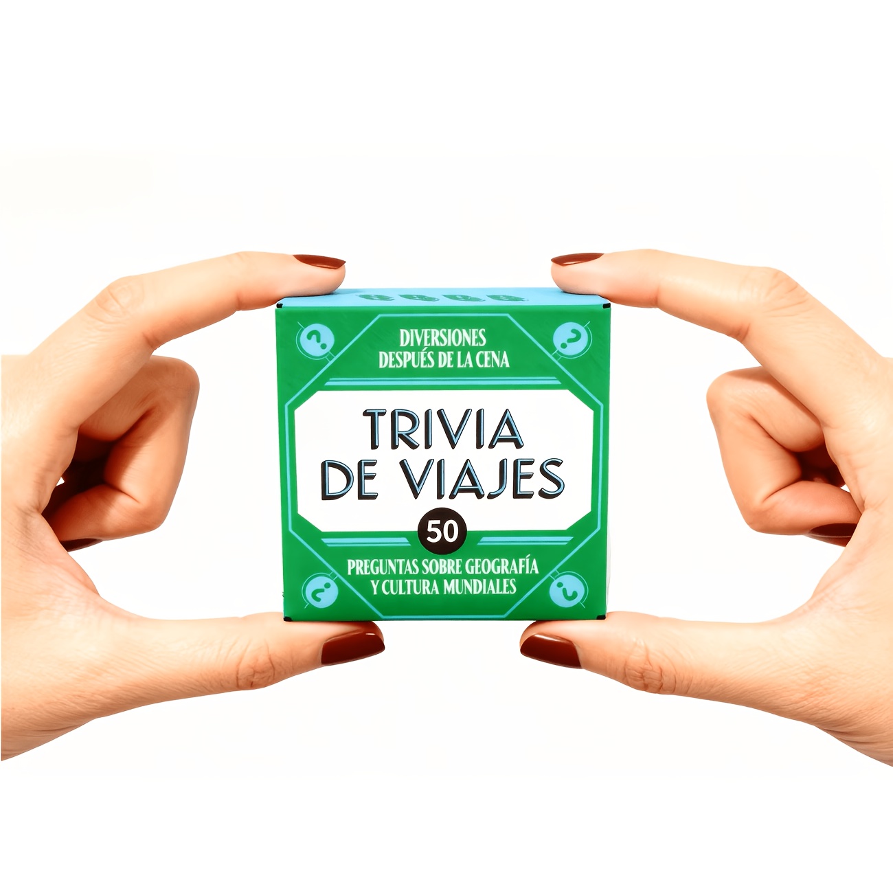 Mini Size Spanish Travel Trivi - Party Games Quiz For Adults recension och pris
