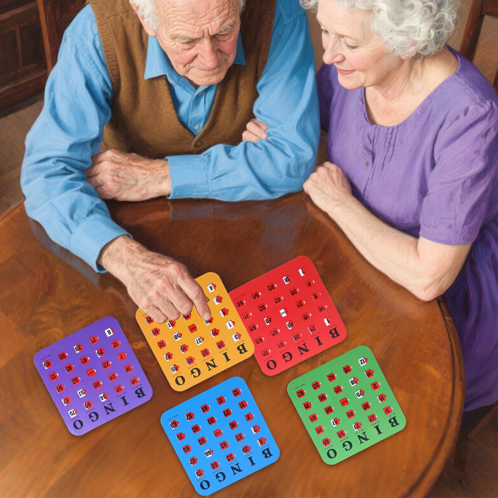 5 Pieces Bingo Game Cards Larg - Party Games For Adults Large Group recension och pris