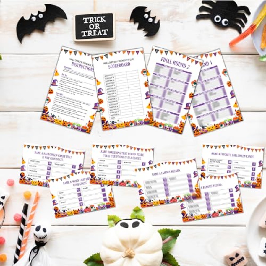 Halloween Friendly Feud Game,  - Party Games Quiz For Adults recension och pris