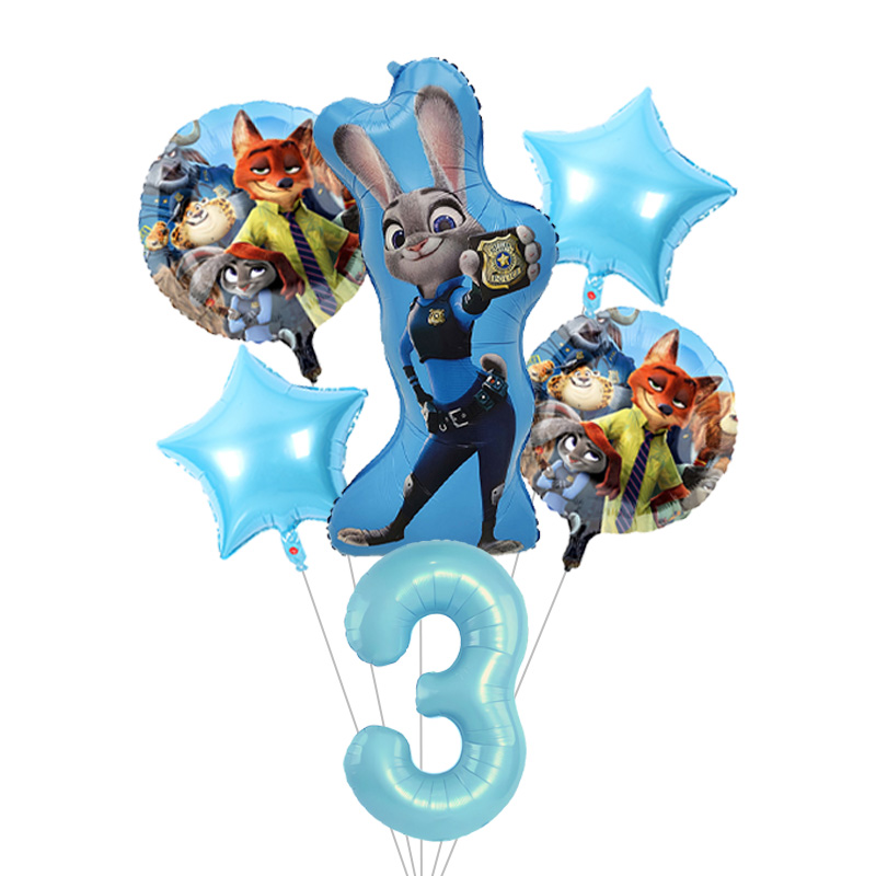 Zootopia Animal Cartoon Balloo - Zootopia Party Games recension och pris