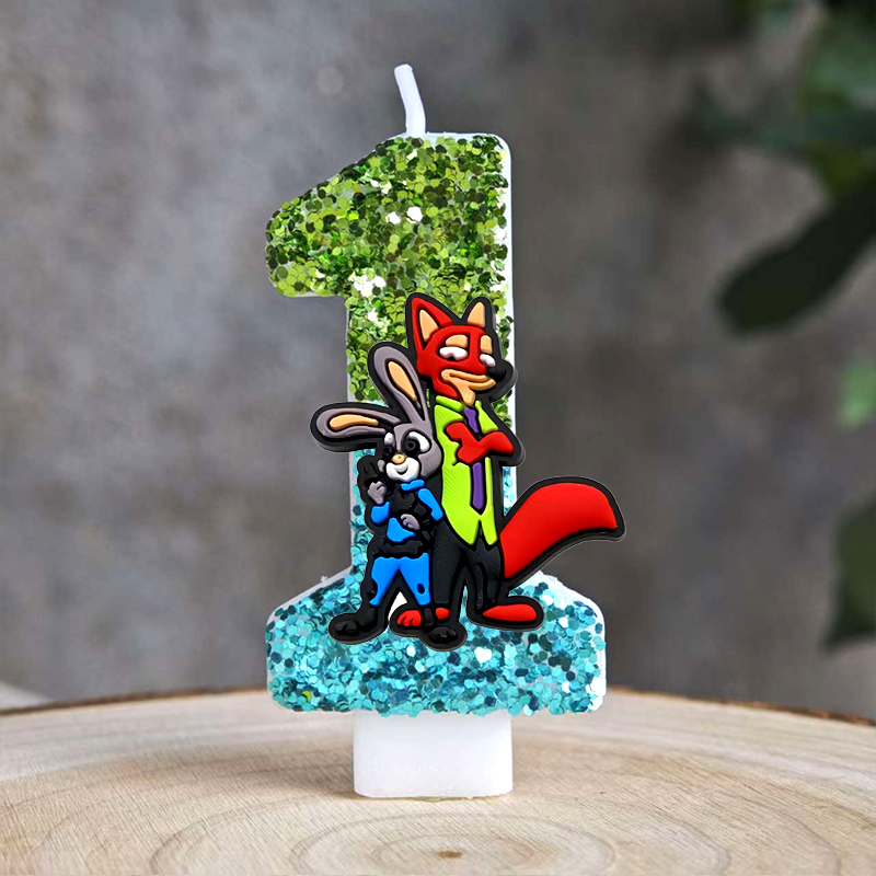 Amine Zootopia Candle Number 0 - Zootopia Party Games recension och pris