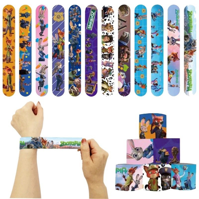52TOYS 12/24/36/48PCS Slap Bra - Zootopia Party Games recension och pris