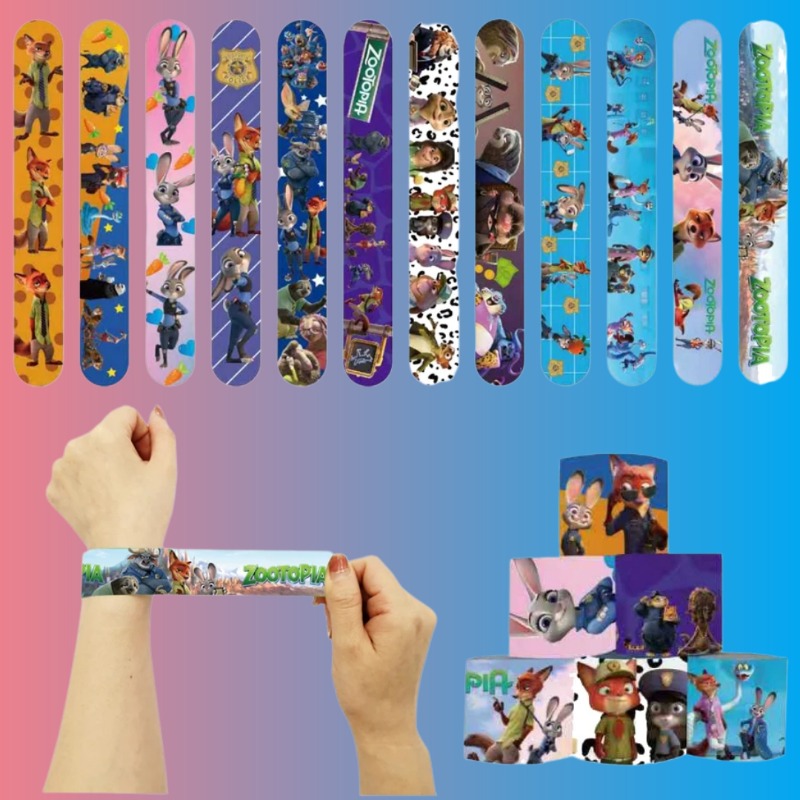 52TOYS 12/24/36/48PCS Slap Bra - Zootopia Party Games recension och pris