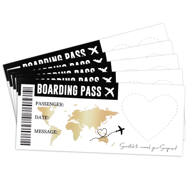 1Set Boarding Pass Theme Scrat - Party Games Game Pass recension och pris
