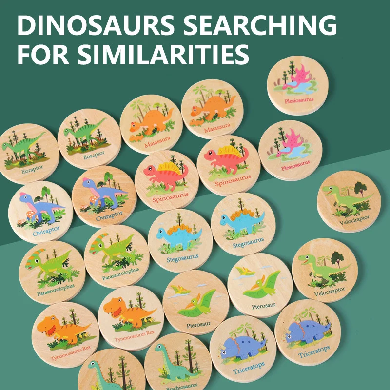 Memory Game Dinosaur Matching  - Party Games Summer recension och pris