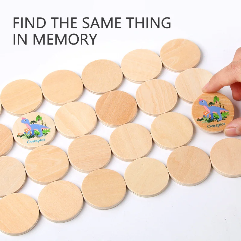 Memory Game Dinosaur Matching  - Party Games Summer recension och pris
