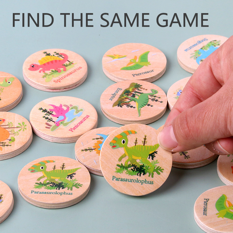 Memory Game Dinosaur Matching  - Party Games Summer recension och pris